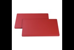 Schneideplatte 600/350 - rot mit Saftrille